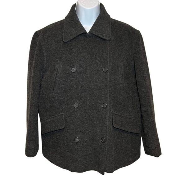 J. Crew Wool Blend Peacoat, S - Picture 1 of 7